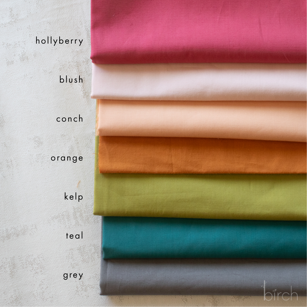 Solid Poplin from Birch Organic Fabrics